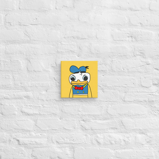 Darnel Duck Canvas Print 8" x 8"