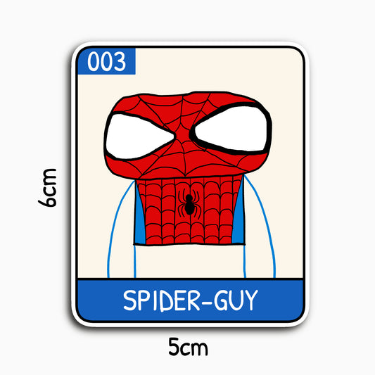 Spider-Guy - Unruly Punk Series 01 Collectable Sticker