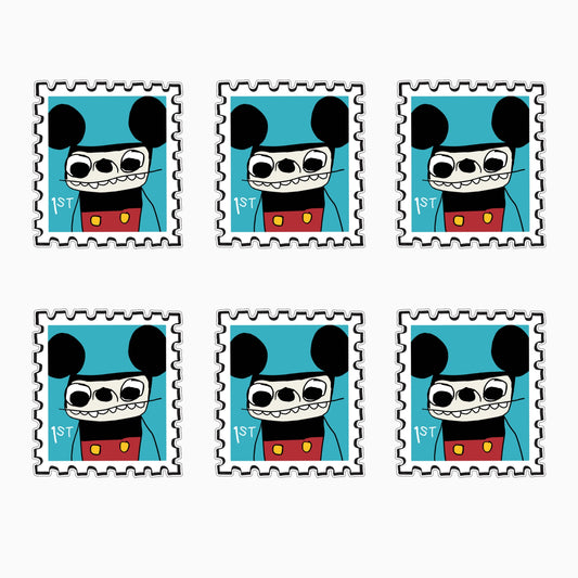 Big Ear Barry Stamps (Pack of 6)