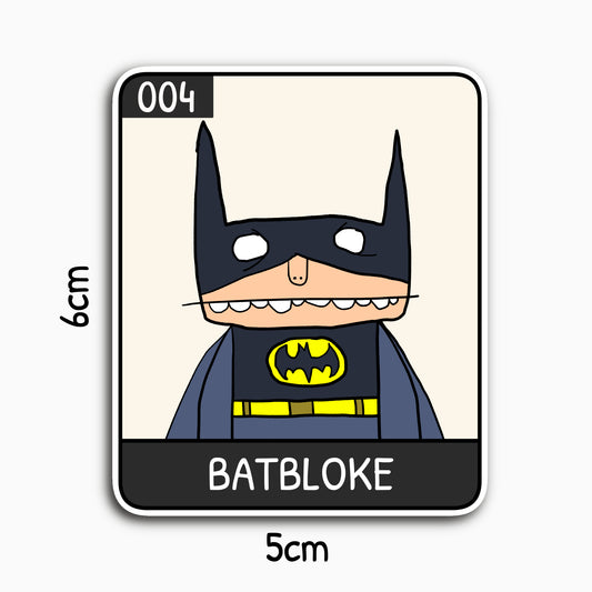 Batbloke - Unruly Punk Series 01 Collectable Sticker