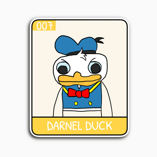 Darnel Duck - Unruly Punk Series 01 Collectable Sticker