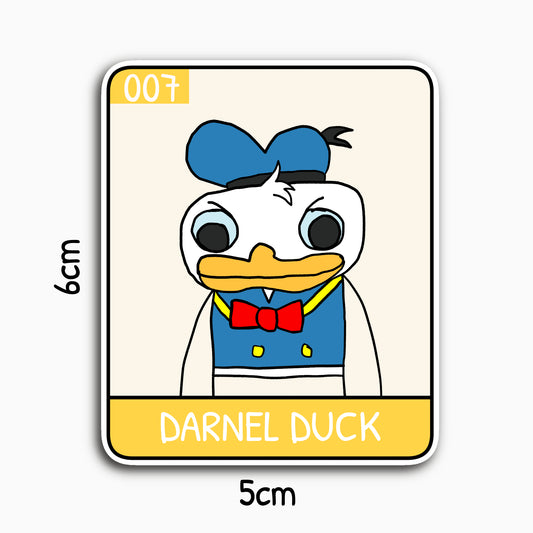 Darnel Duck - Unruly Punk Series 01 Collectable Sticker