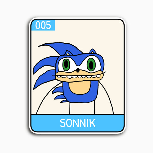 Sonnik - Unruly Punk Series 01 Collectable Sticker