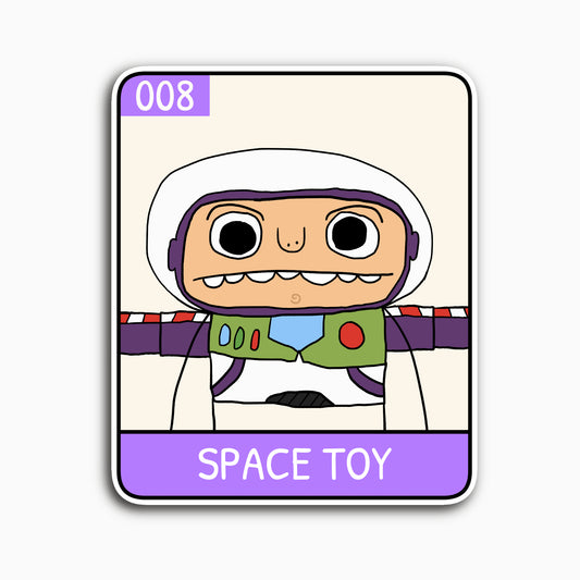 Space Toy - Unruly Punk Series 01 Collectable Sticker