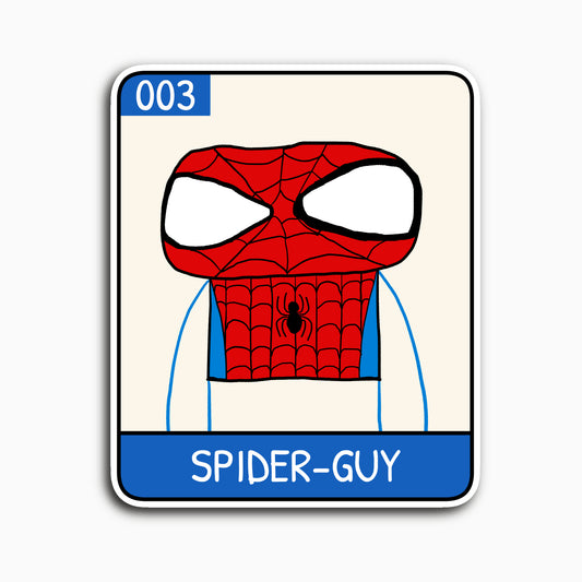 Spider-Guy - Unruly Punk Series 01 Collectable Sticker